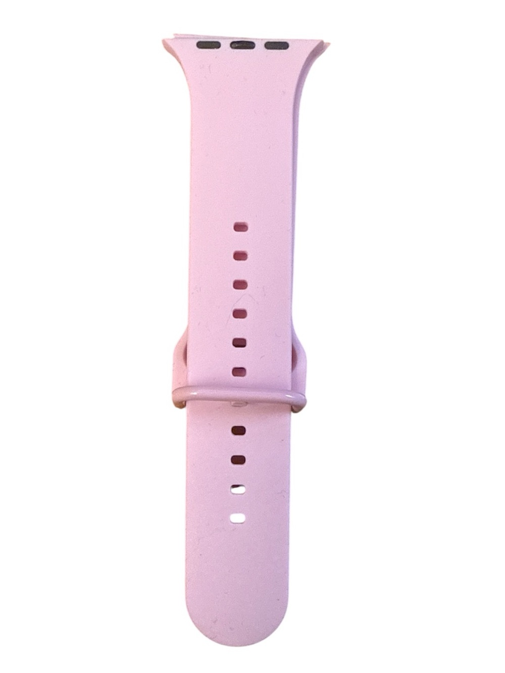 Pink Silicone Watch Band